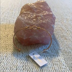 Bancroft Montoya knot cuff Rose gold